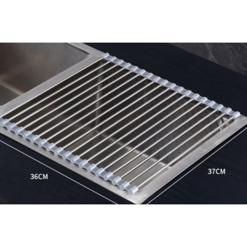 Foldable Drain Rack Kitchen Shelf Tableware