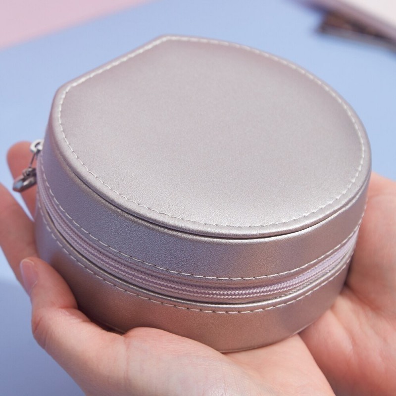 Necklace ring jewelry box portable simple storage box