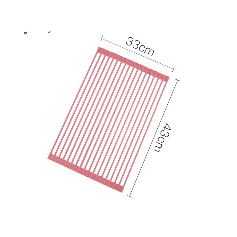 Foldable Drain Rack Kitchen Shelf Tableware