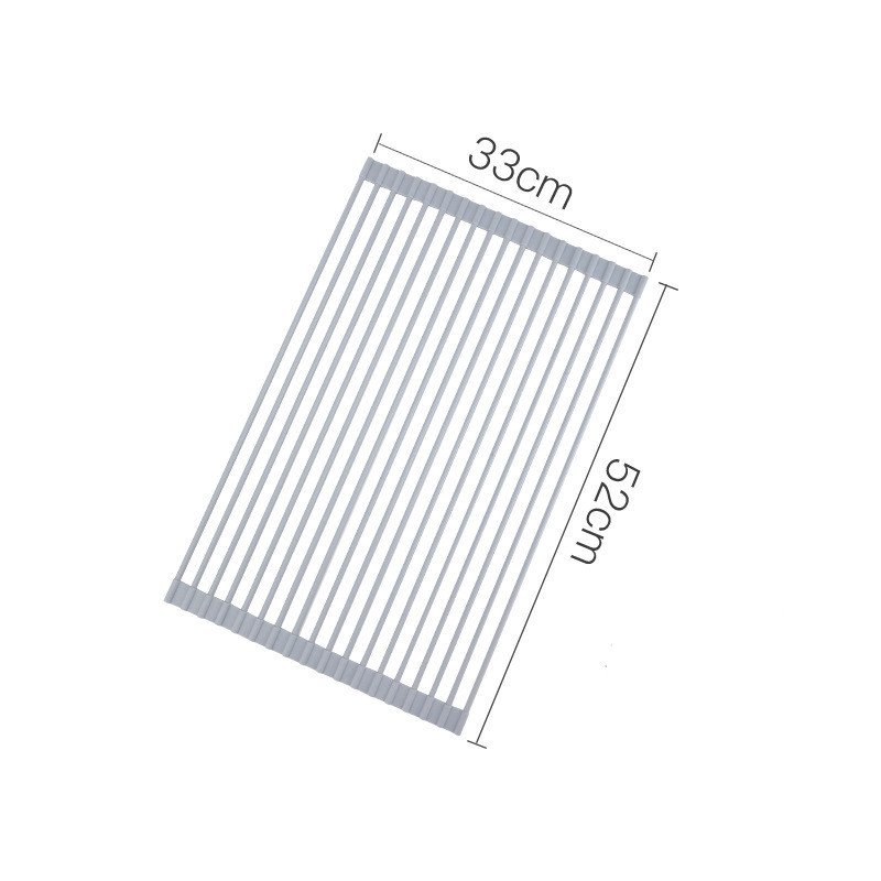 Foldable Drain Rack Kitchen Shelf Tableware