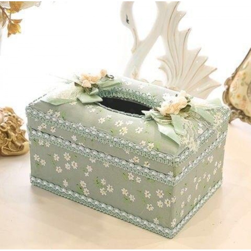Jewelry Box, Earrings, Ring Storage Box, Tissue Box