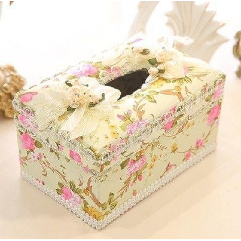 Jewelry Box, Earrings, Ring Storage Box, Tissue Box