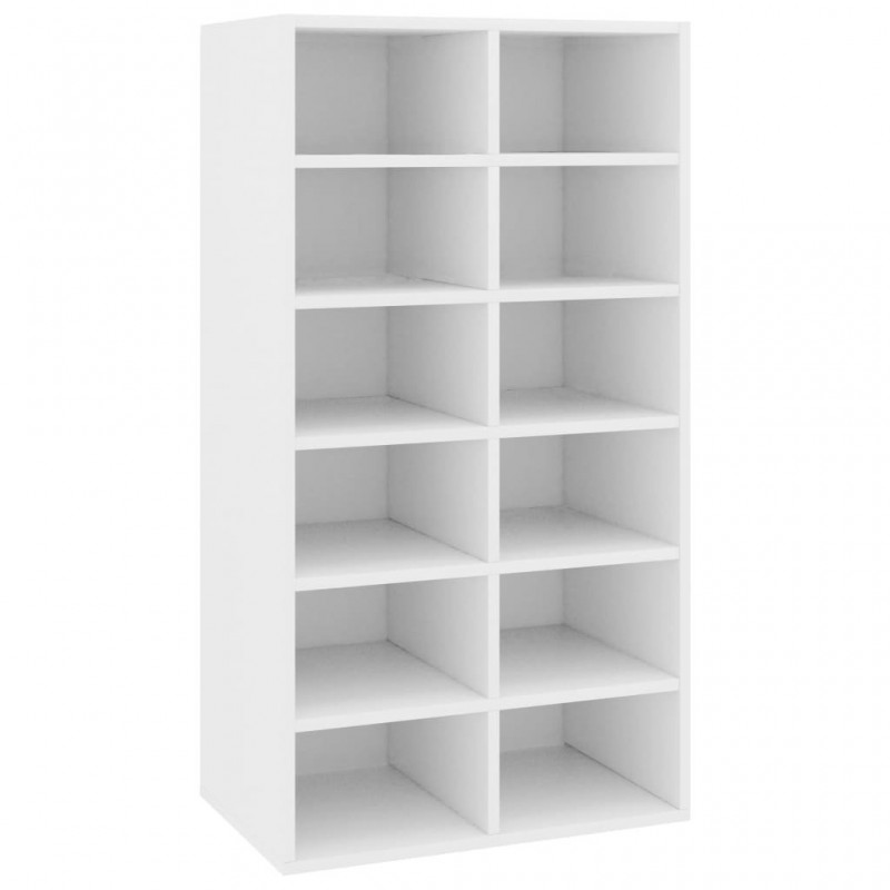 shoe rack 54x34x100.5 cm, wood-based material
