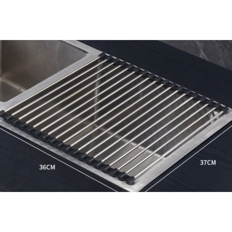 Foldable Drain Rack Kitchen Shelf Tableware