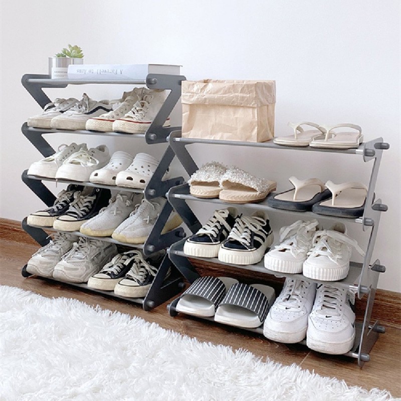 Dormitory Small Shoe Rack Simple Storage Rack Unde...