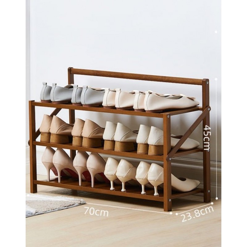 Simple Shoe Rack Solid At Home Entrance